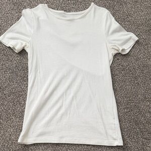 a new day Women's Cream Short Sleeve Tee